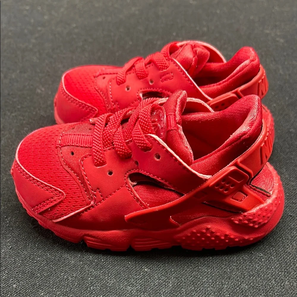 Nike Red Sneakers Chunky Design